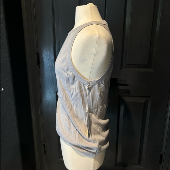 Stateside Gray Fitted Ribbed Tank Top - Picture 2 of 4